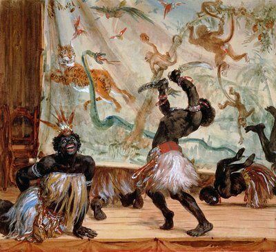 The Zulus by Adolph Menzel