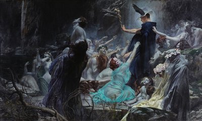 Souls on the Banks of the Acheron by Adolph Hiremy-Hirschl