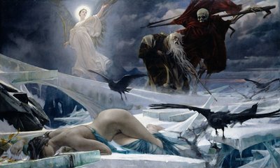 Ahasuerus at the End of the World by Adolf Hiremy Hirschl