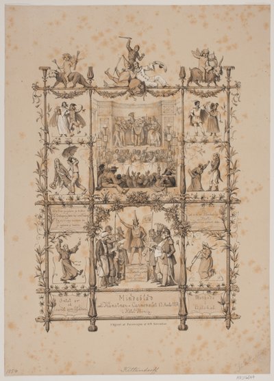 Memorial Sheet for the Artists