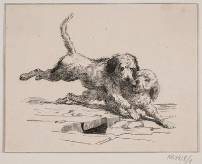 The Fight by Johan Adolph Kittendorff