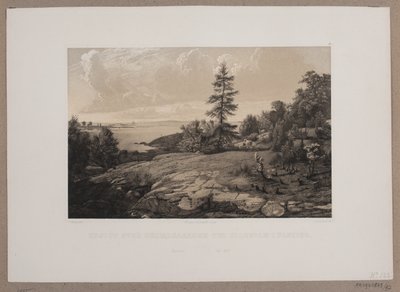 View Over Skjærdgaarden at Elleholm in Blekinge by Johan Adolph Kittendorff