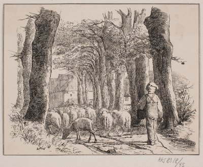 The Shepherd Boy by Johan Adolph Kittendorff