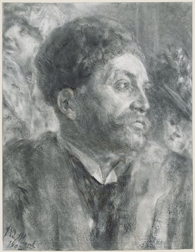 After the Matinee by Adolph Menzel
