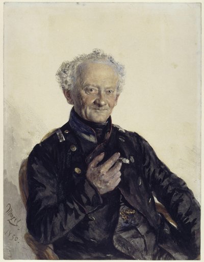 Colonel Dr. Wilhelm Puhlmann by Adolph Menzel