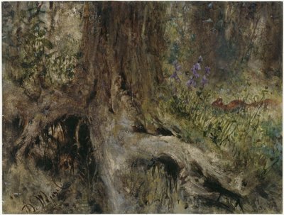 Forest Floor with Squirrel. From the "Children