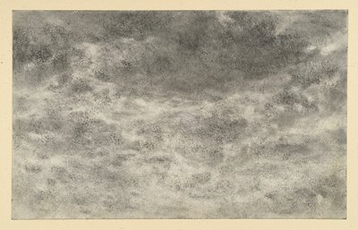 Cloud Study by Adolph Menzel