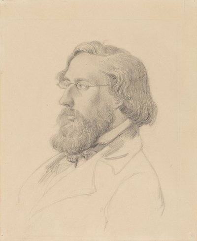 Hans Gude by Adolph Tidemand