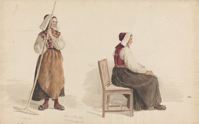 Kari Andersdatter, Dalarne by Adolph Tidemand