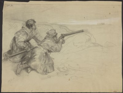 Reindeer Hunt by Adolph Tidemand