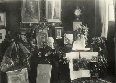 Menzel on His 80th Birthday / Photo by Adolph Menzel