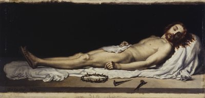 Sketch for Malakoff Church: The Dead Christ by Adolphe Henri Dubasty