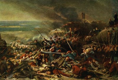 The Taking of Malakoff by Adolphe (after) Yvon