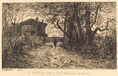 A Gorge de Loup by Adolphe Appian