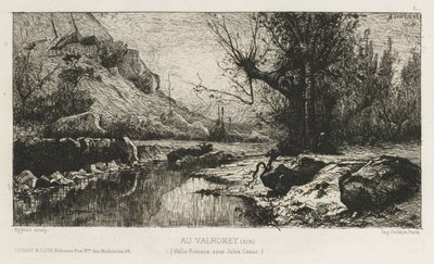 At Valromay Ain by Adolphe Appian