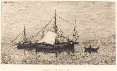 Fishing Boat by Adolphe Appian