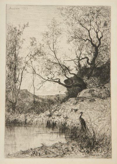 Landscape by Adolphe Appian