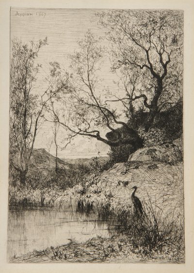 Landscape by Adolphe Appian