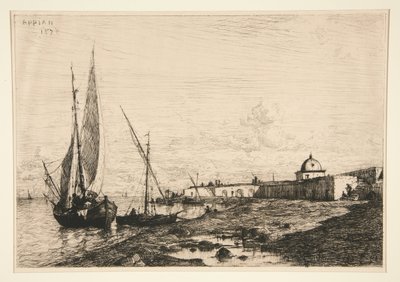 The Port of San Remo by Adolphe Appian