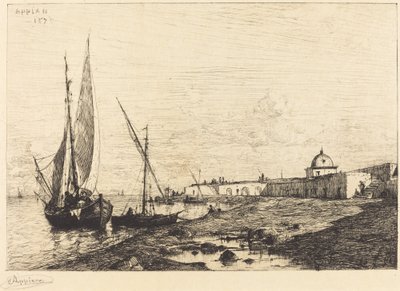 Port of San Remo by Adolphe Appian