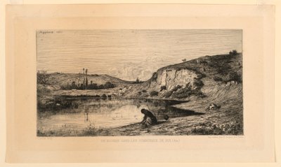 A Rock in the Commons of Rix (Ain) by Adolphe Appian