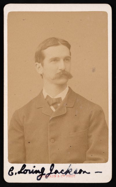 Portrait of Charles Loring Jackson by Adolphe Braun
