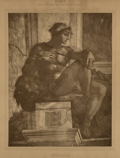 Vatican Palace, Sistine Chapel, Michelangelo by Adolphe Braun