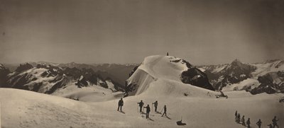 Summit of Mont Titlis, Switzerland, 1866 by Adolphe Braun