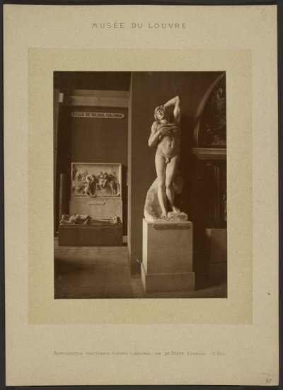 The Dying Slave by Adolphe Braun