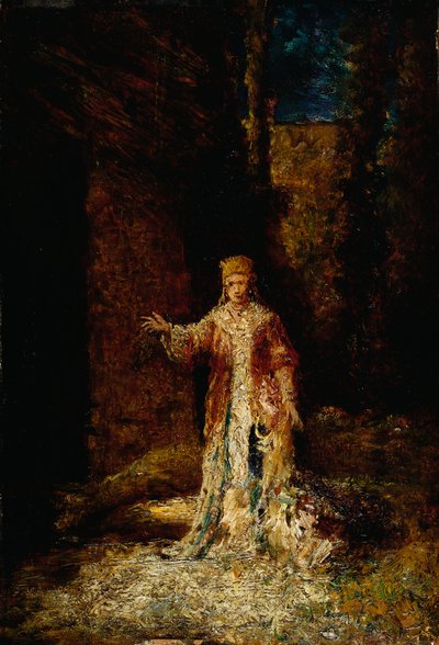 Lady Macbeth by Adolphe Joseph Thomas Monticelli