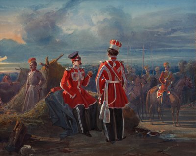 The Crimean Tatar Life Guard Squadron by Adolphe Ladurner