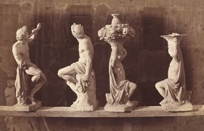 Four Statues by Adolphe Terris