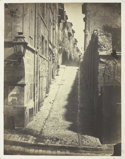 Rue des Grands Carmes, View taken from Rue Ste. Marthe by Adolphe Terris
