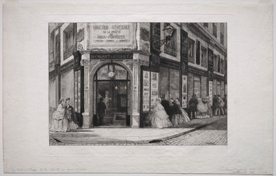 Headquarters of the Société des Aquafortistes by Adolphe Théodore Jules Martial Potémont