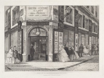 Meeting of the Society of Etchers by Adolphe Théodore Jules Martial Potémont