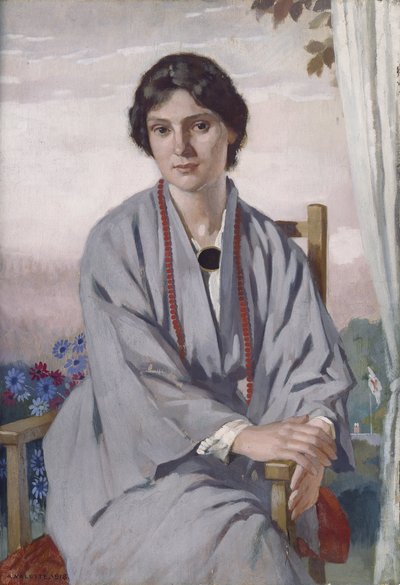 Portrait of May Aimee Smith by Adolphe Valette