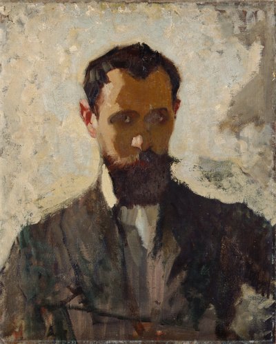 Self Portrait Study by Adolphe Valette