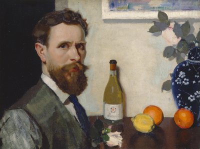 Self Portrait by Adolphe Valette