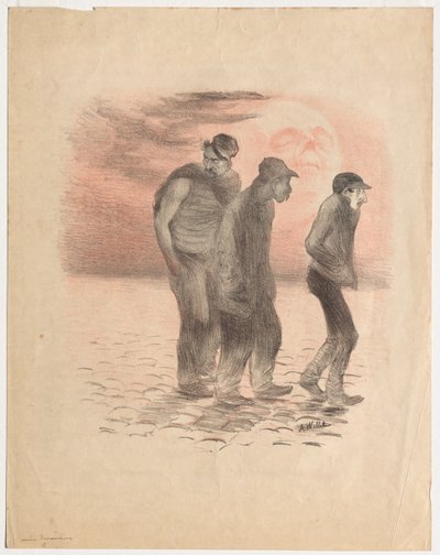Paris Scenes and Murderers by Adolphe Leon Willette