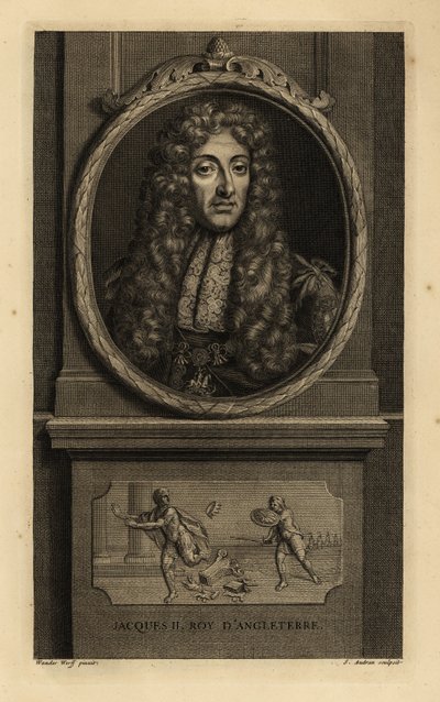 King James II of England, James VII of Scotland, Jacques II Roy d’Angleterre by Adriaan van der (after) Werff
