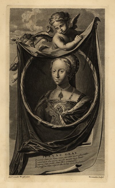 Lady Jane Grey (1537-1554) by Adriaan van der (after) Werff