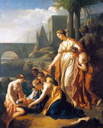 Moses Saved from Water, by Adriaen van der Werff by Adriaan van der Werff