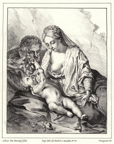 The Holy Family by Adriaan van der Werff