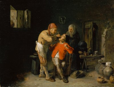 At the Dentist by Adriaen Brouwer