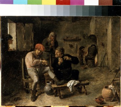 Tavern Scene (The Village Fiddler) by Adriaen Brouwer