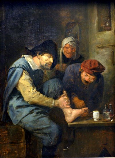 The Foot Operation by Adriaen Brouwer