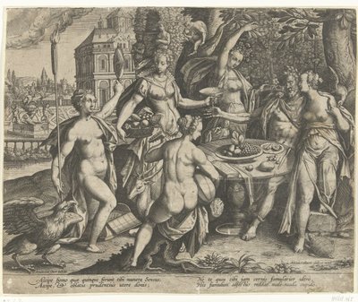 Allegory of the Five Senses by Adriaen Collaert