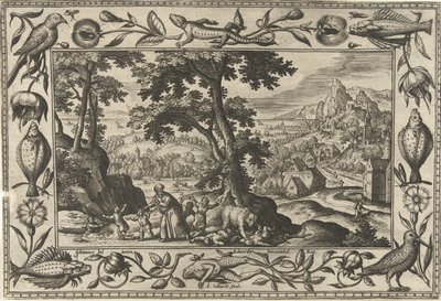 Elisha Curses Troublesome Children by Adriaen Collaert