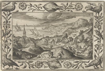 Rabbit Hunt by Adriaen Collaert