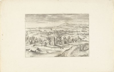 Landscape with a Farmhouse by Adriaen Collaert